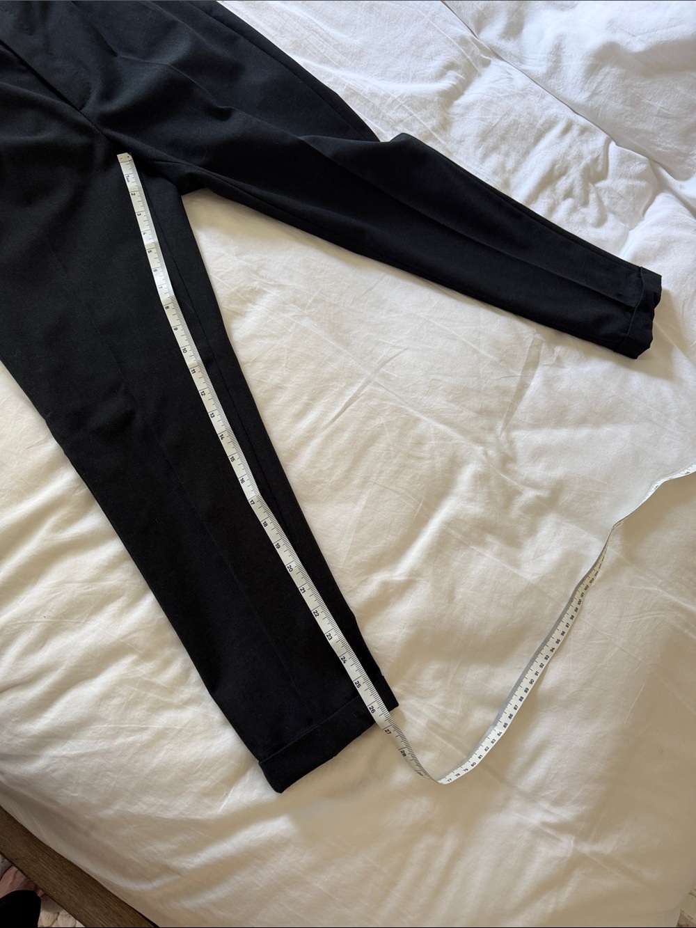 All Saints Tallis Charcoal Slim Pleated Dress Trousers - Picture 3 of 8